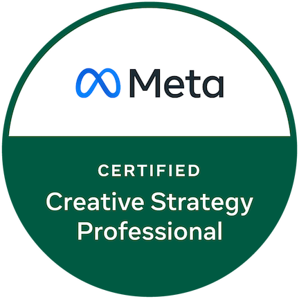 Meta Zertifikat Creative Strategy Professional